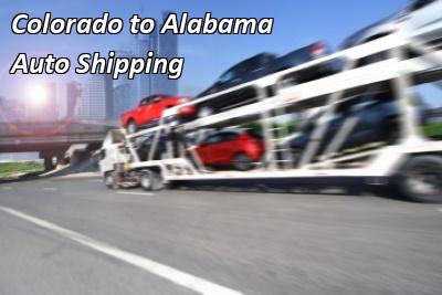 Colorado to Alabama Auto Shipping